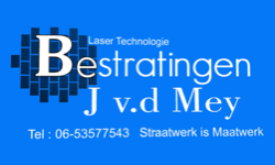 J v.d Mey Bestratingen logo